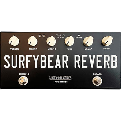 Surfy Industries SurfyBear Compact V1.1 Reverb Pedal -
