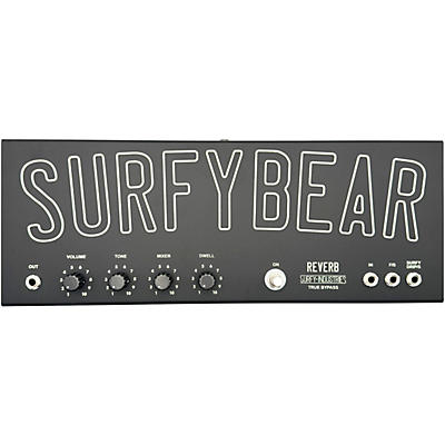 Surfy Industries SurfyBear Metal V2.1 Pedal With SurfyPan Reverb -