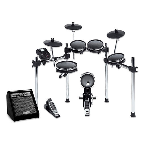 Surge Mesh-Head Electronic Drum Set with Simmons DA50B Bluetooth Monitor