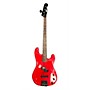 Used ESP Surveyor 4 String Electric Bass Guitar Red
