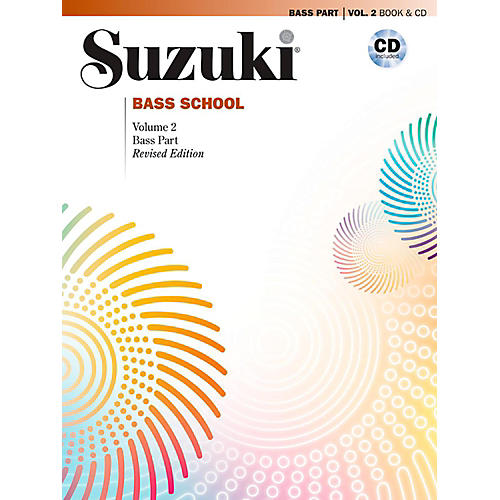 Suzuki Suzuki Bass School Book & CD Volume 2 (Revised)