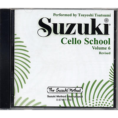 Alfred Suzuki Cello School CD, Volume 6