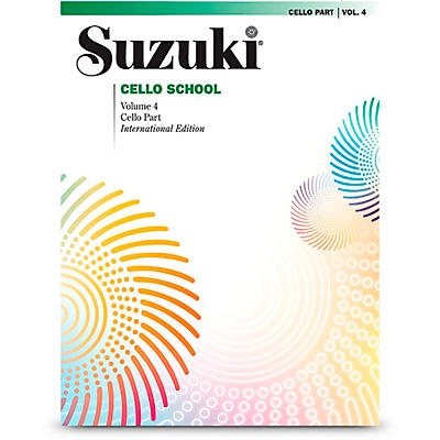 Alfred Suzuki Cello School Cello Part Vol 4 (Book)