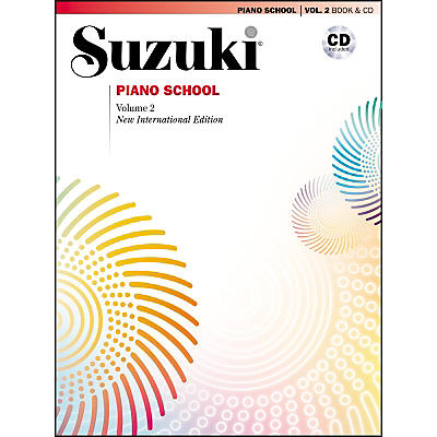 Suzuki Suzuki Piano School New International Edition Piano Book and CD Volume 2