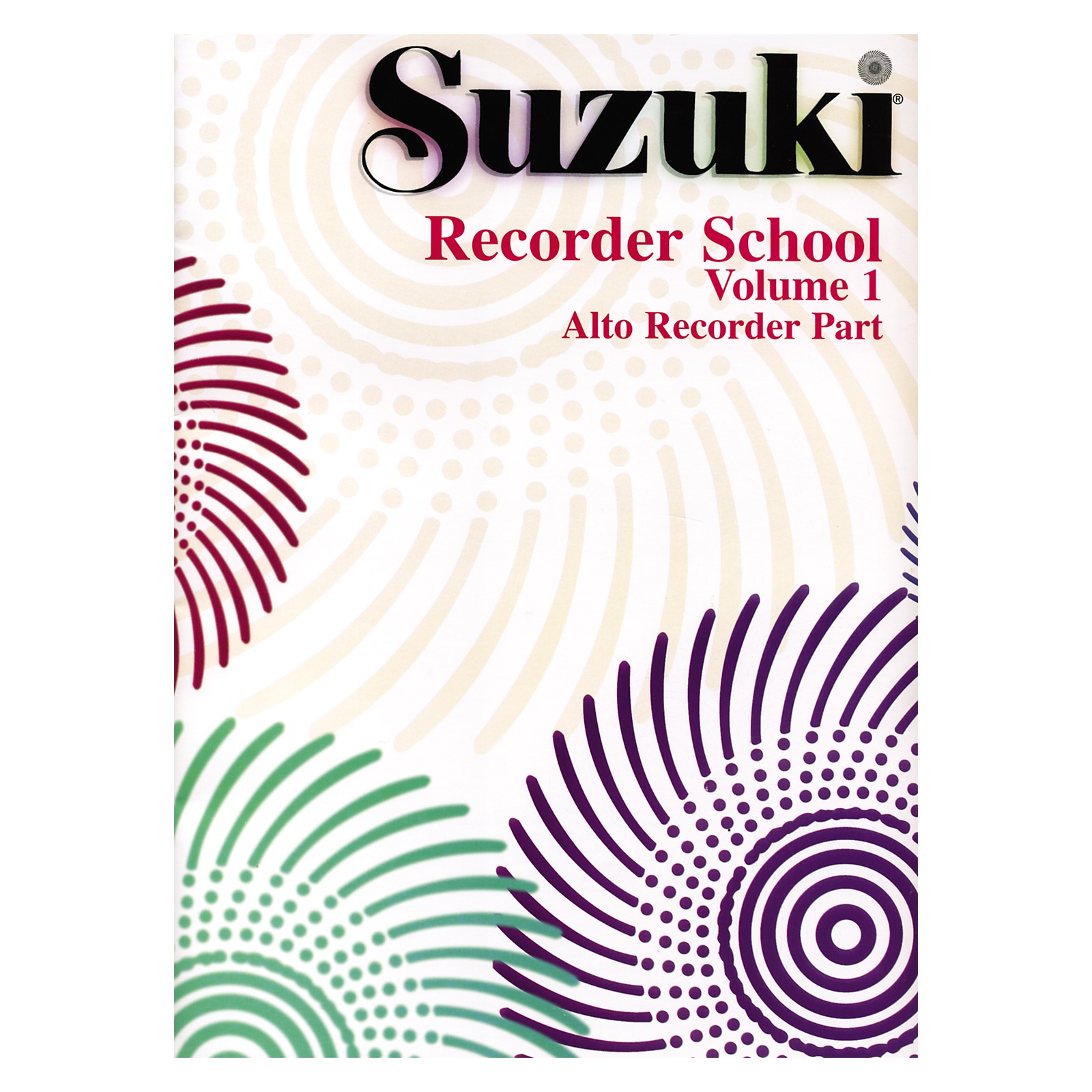 Alfred Suzuki Recorder School (Alto Recorder) Recorder Part Volume 1