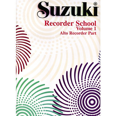 Alfred Suzuki Recorder School (Alto Recorder) Recorder Part Volume 1
