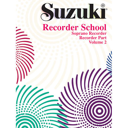 Alfred Suzuki Recorder School (Soprano Recorder) Recorder Part Volume 2