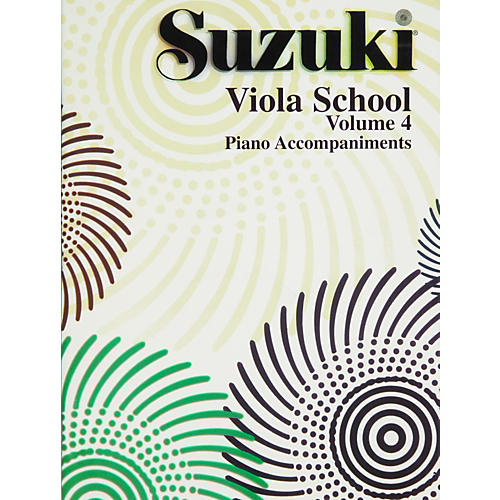 Suzuki Viola School Piano Accompaniment Volume 4 (Book)