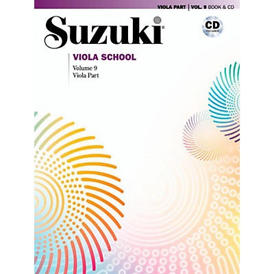 Suzuki Suzuki Viola School Viola Part Book & CD Volume 9