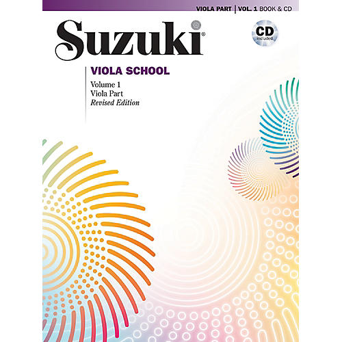 Alfred Suzuki Viola School Viola Part & CD Volume 1 (Revised)