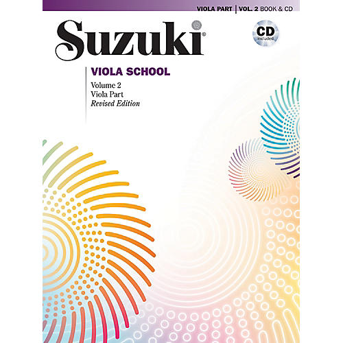 Alfred Suzuki Viola School Viola Part & CD Volume 2 (Revised)