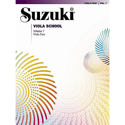 Alfred Suzuki Viola School Viola Part, Volume 7 Book