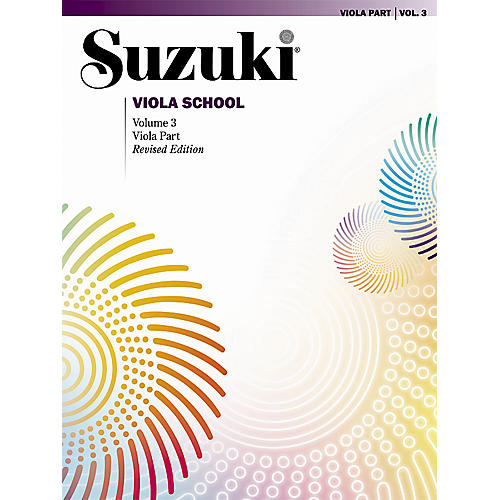 Suzuki Viola School Volume 3 (Book)