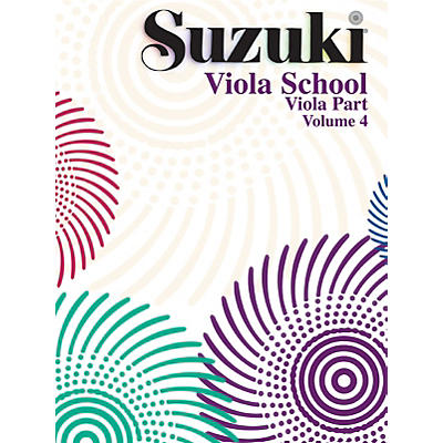Alfred Suzuki Viola School Volume 4 (Book)