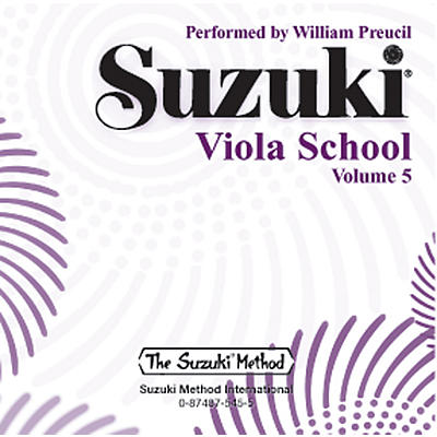 Alfred Suzuki Viola School, Volume 5 (CD)