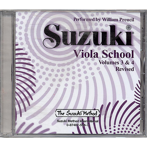 Suzuki Viola School Volumes 3 & 4 (CD)