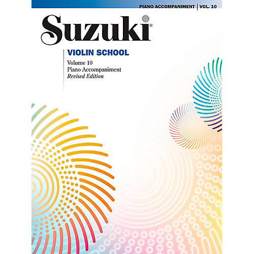 Suzuki Suzuki Violin School Piano Acc. Volume 10 Book