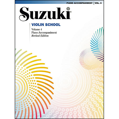 Suzuki Violin School Piano Acc. Volume 4