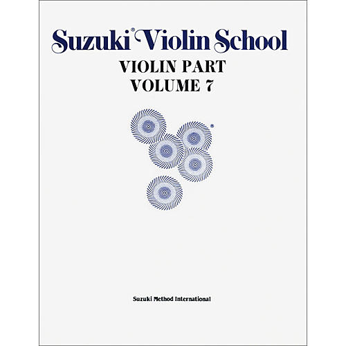Suzuki Violin School-Violin Part Volume 7 (Book)