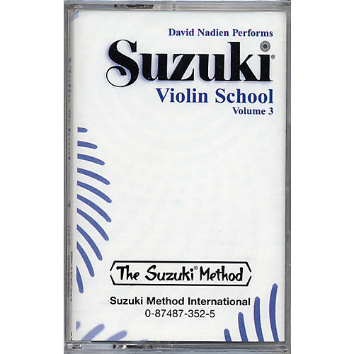 Suzuki Violin School Volume 3 (Cassette)