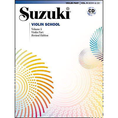 Alfred Suzuki Violin School Volume 5 Revised (Book/CD)