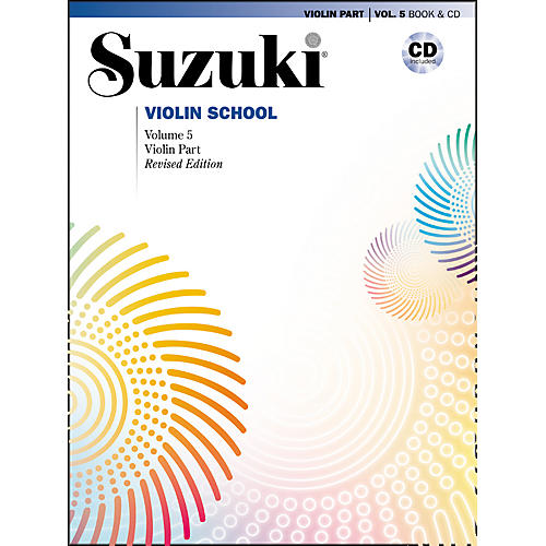 Suzuki Violin School Volume 5 Revised (Book/CD)