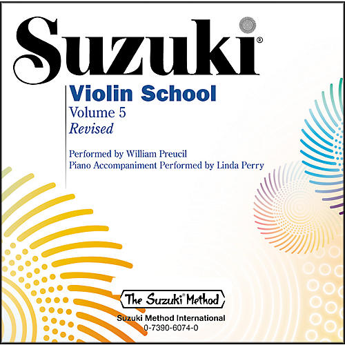 Suzuki Violin School Volume 5 Revised (CD)