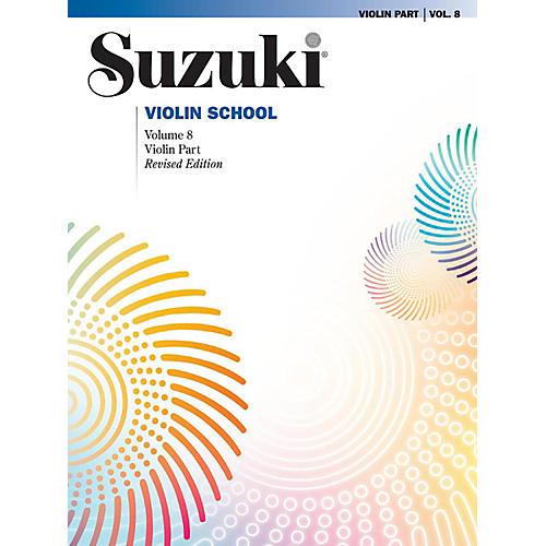 Suzuki Violin School Volume 8 Book (Revised)