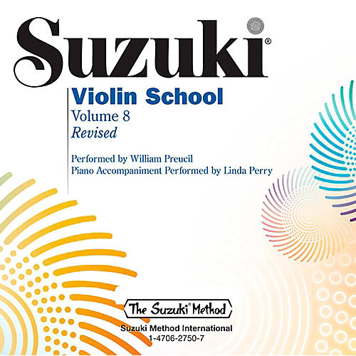 Suzuki Violin School Volume 8 CD (Revised)