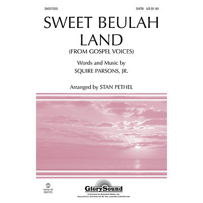 Shawnee Press Sweet Beulah Land (from Gospel Voices) SATB arranged by Stan Pethel