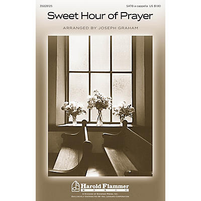 Shawnee Press Sweet Hour of Prayer SATB a cappella arranged by Joseph Graham