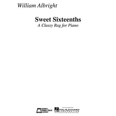 Edward B. Marks Music Company Sweet Sixteenths (A Classy Rag for Piano) E.B. Marks Series Composed by William Albright