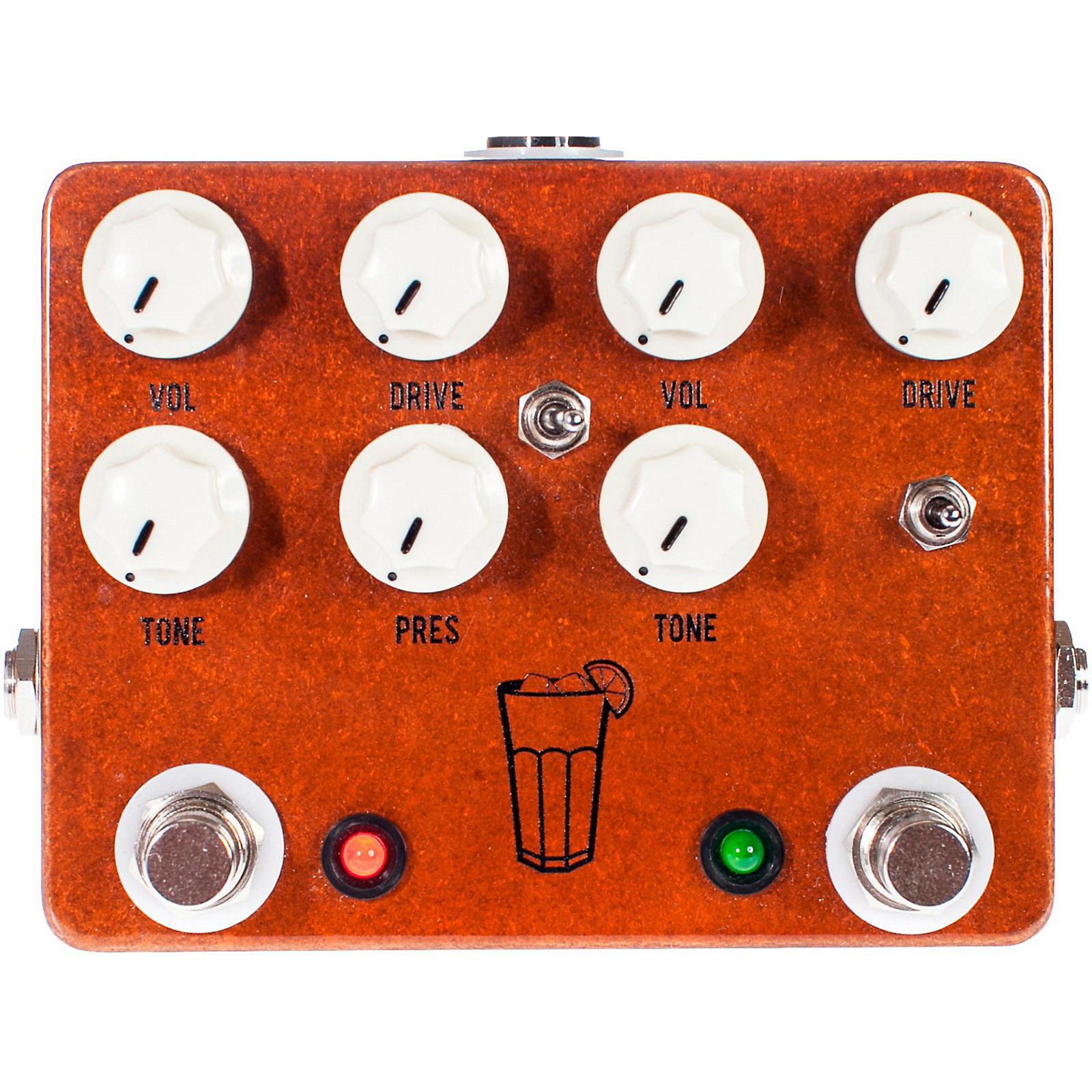 JHS Pedals Sweet Tea V3 Dual Overdrive Guitar Effects Pedal Musician