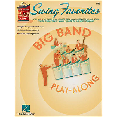 Hal Leonard Swing Favorites Big Band Play-Along Vol. 1 Bass Book/CD