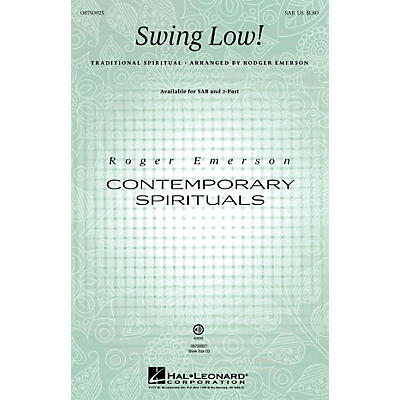 Hal Leonard Swing Low! 2-Part Arranged by Roger Emerson