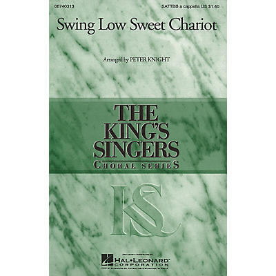 Hal Leonard Swing Low, Sweet Chariot SATTBB A Cappella by The King's Singers arranged by Peter Knight