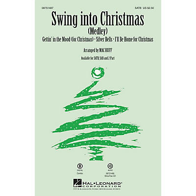 Hal Leonard Swing into Christmas SAB Arranged by Mac Huff
