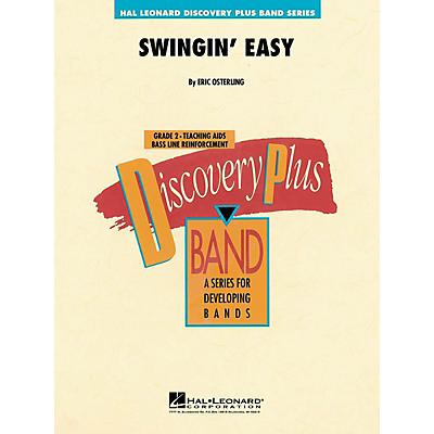 Hal Leonard Swingin' Easy - Discovery Plus Concert Band Series Level 2 arranged by Eric Osterling