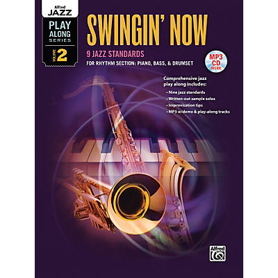 Alfred Swingin' Now Rhythm Section Book & CD