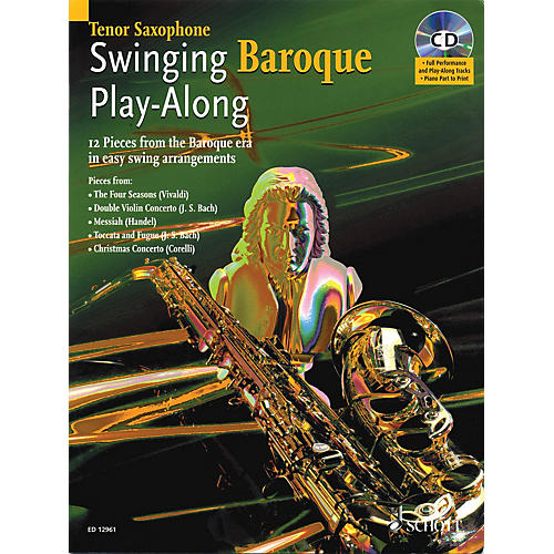 Schott Swinging Baroque Play-Along Misc Series Book with CD