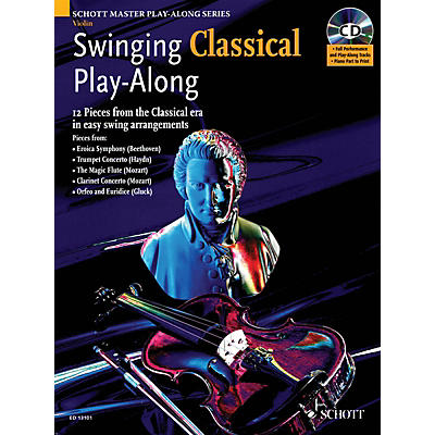 Schott Swinging Classical Play-Along String Solo Series Softcover with CD