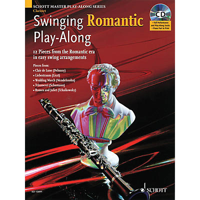 Schott Swinging Romantic Play-Along Instrumental Folio Series BK/CD
