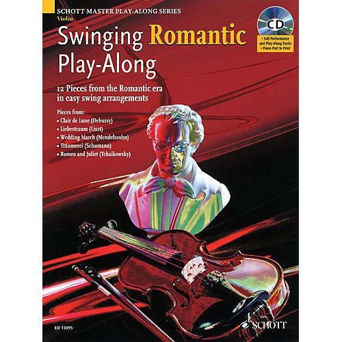 Swinging Romantic Play-Along Instrumental Folio Series Softcover with CD