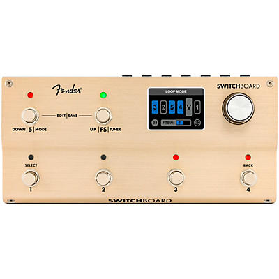 Fender Switchboard Effects Operator Loop Switcher Pedal -