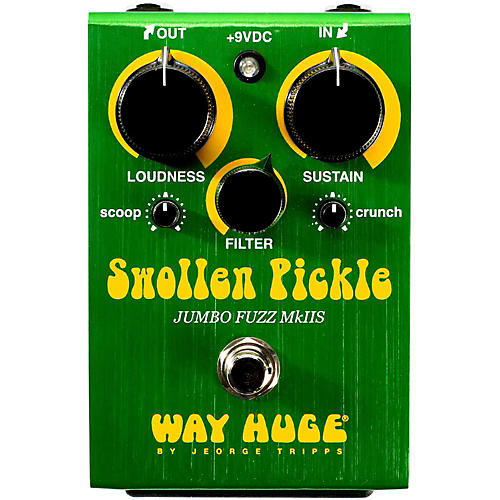 Way Huge Electronics Swollen Pickle Jumbo Fuzz MkIIS Guitar Effects Pedal Condition 1 - Mint