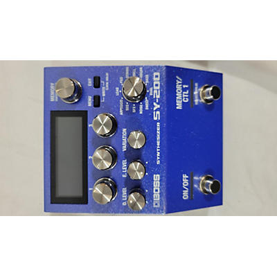 BOSS Sy200 Effect Pedal