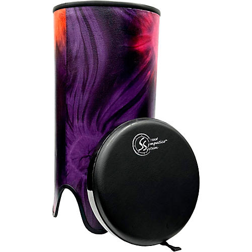 Toca Sympatico Tubadora with Tunable Synthetic Leather Head 12 in. Woodstock Purple