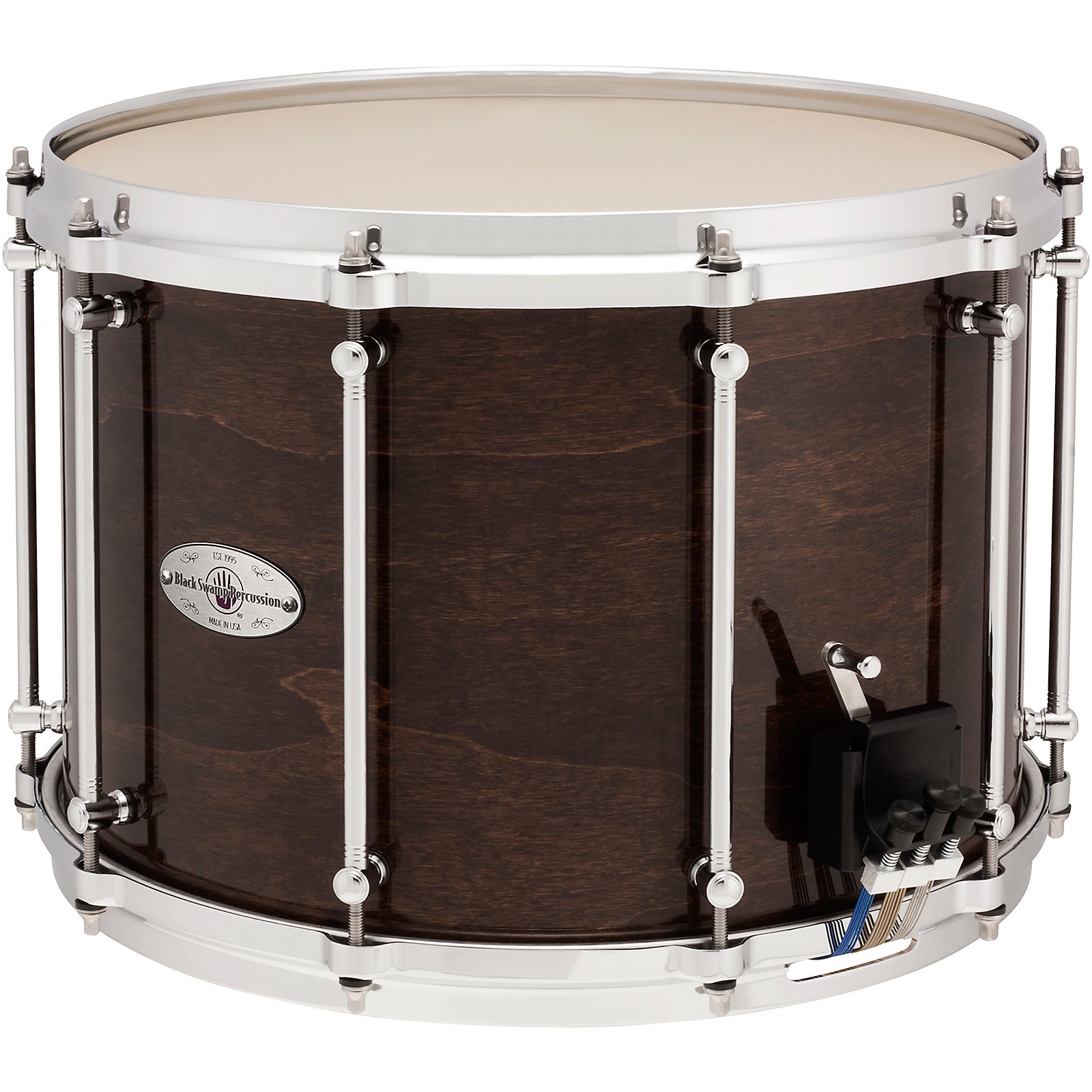 Open Box Black Swamp Percussion Symphonic Field Drum 14 x 10 Walnut
