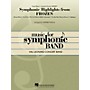 Hal Leonard Symphonic Highlights from Frozen Concert Band Level 4 Arranged by Stephen Bulla