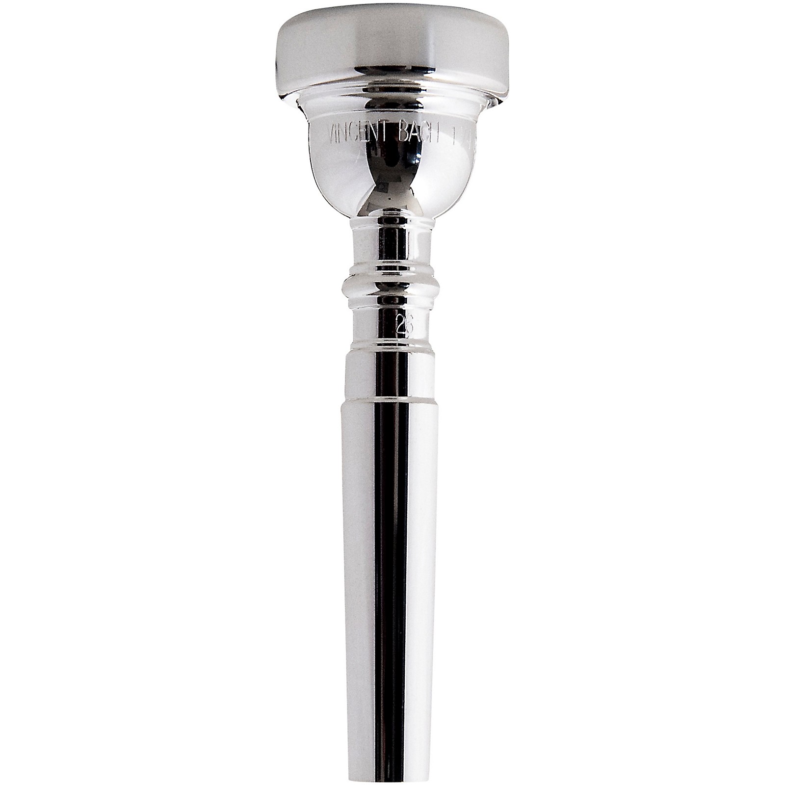 Bach Symphonic Series Trumpet Mouthpiece in Silver with 26 Throat 1.25C